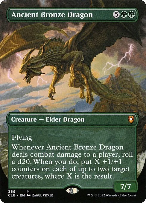 Ancient Bronze Dragon · Commander Legends: Battle for Baldur's Gate 369/936