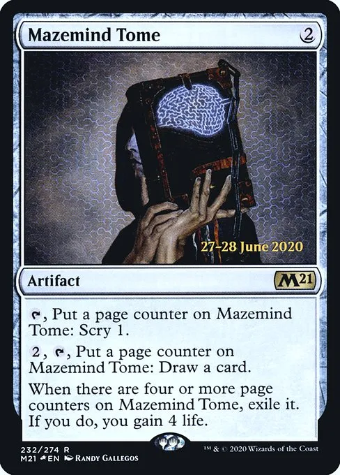 Mazemind Tome · Core Set 2021 Promos 232s/137