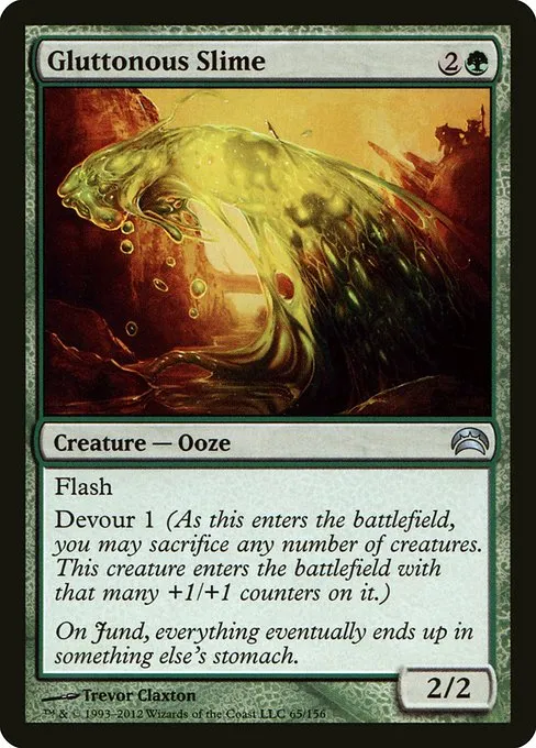 Gluttonous Slime · Planechase 2012 65/156