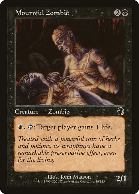 Mournful Zombie · Apocalypse 43/143