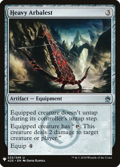 Heavy Arbalest · The List A25-225/5050