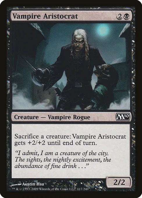 Vampire Aristocrat · Magic 2010 117/249