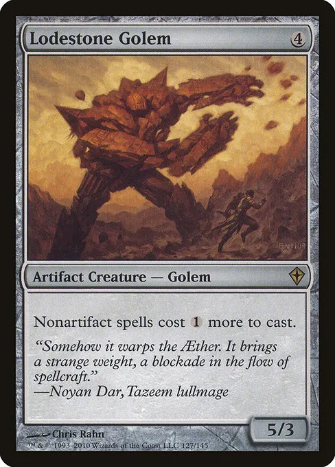 Lodestone Golem · Worldwake 127/145