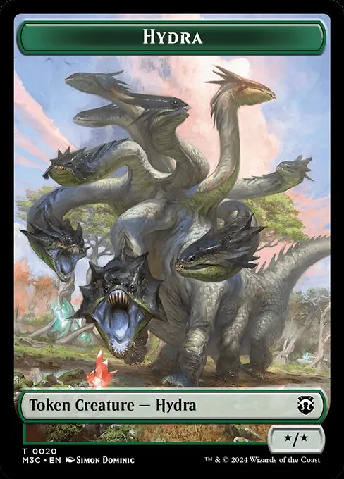 Hydra · Modern Horizons 3 Commander Tokens 20/28