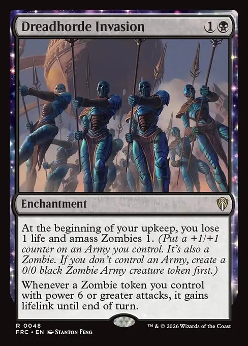 Dreadhorde Invasion · Reality Fracture Commander 48/2