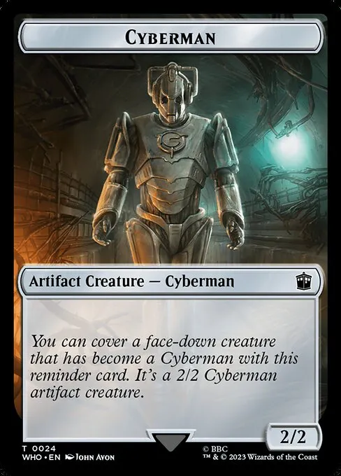 Cyberman · Doctor Who Tokens 24/64