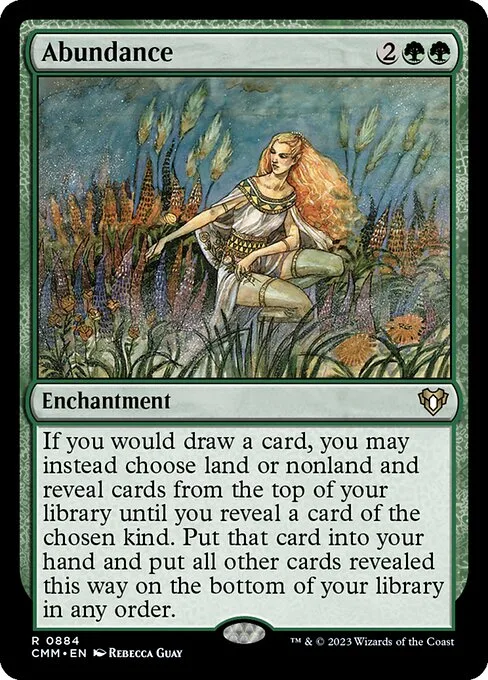 Abundance · Commander Masters 884/1067