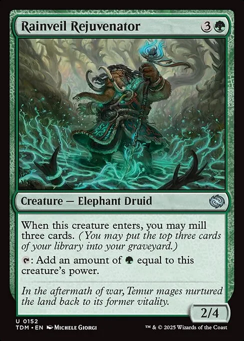 Rainveil Rejuvenator · Tarkir: Dragonstorm 152/427