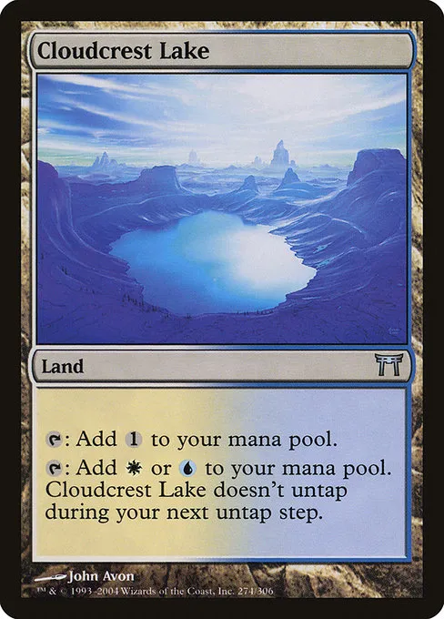 Cloudcrest Lake · Champions of Kamigawa 274/307