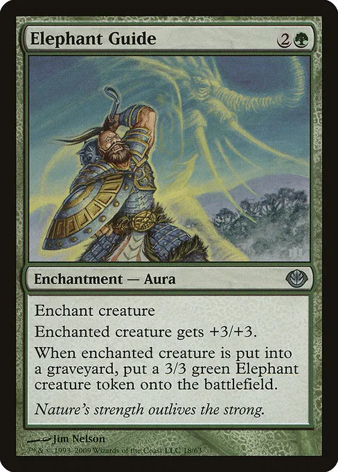 Elephant Guide · Duel Decks: Garruk vs. Liliana 18/63