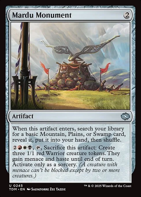 Mardu Monument · Tarkir: Dragonstorm 245/427