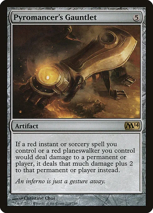 Pyromancer's Gauntlet · Magic 2014 214/249