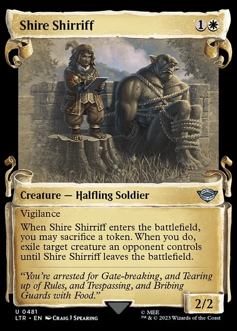 Shire Shirriff · The Lord of the Rings: Tales of Middle-earth 481/856