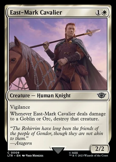 East-Mark Cavalier · The Lord of the Rings: Tales of Middle-earth 9/856