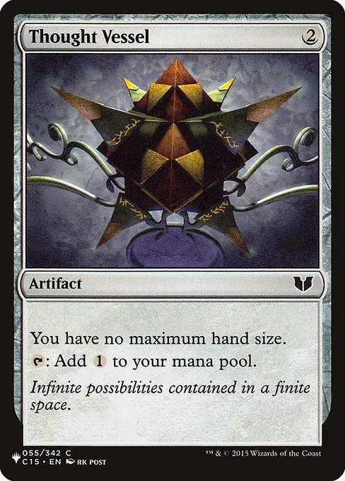 Thought Vessel · The List C15-55/5050