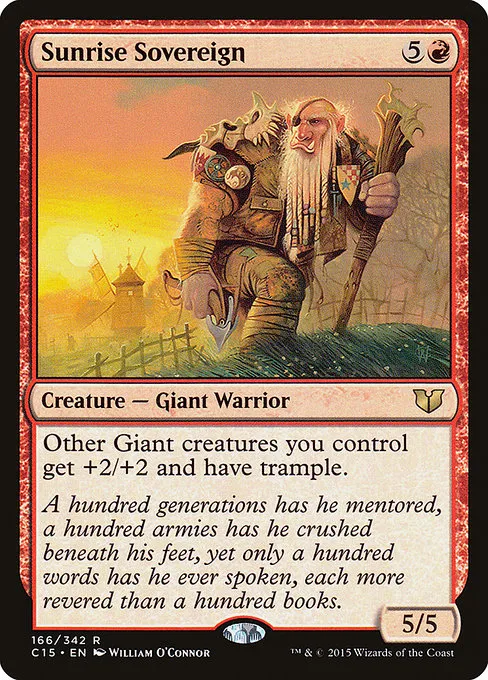 Sunrise Sovereign · Commander 2015 166/342