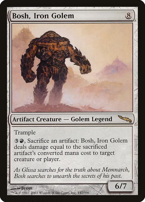 Bosh, Iron Golem · Mirrodin 147/306