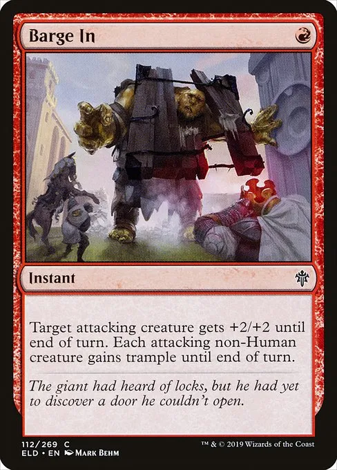 Barge In · Throne of Eldraine 112/398