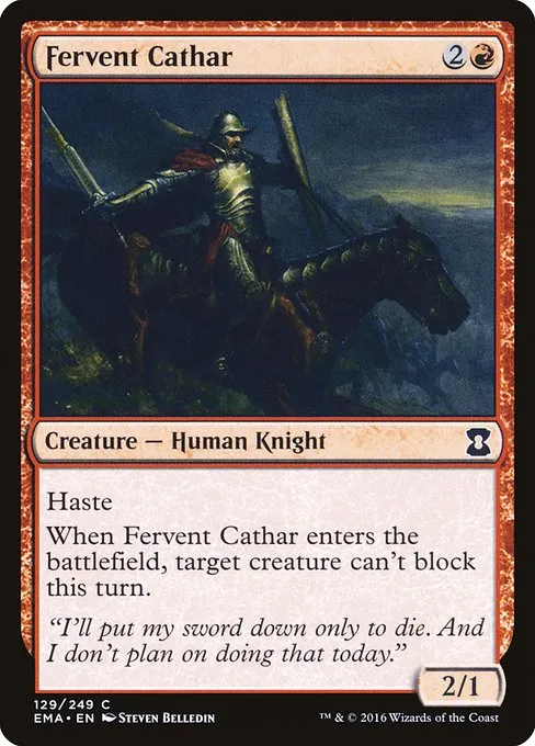 Fervent Cathar · Eternal Masters 129/249