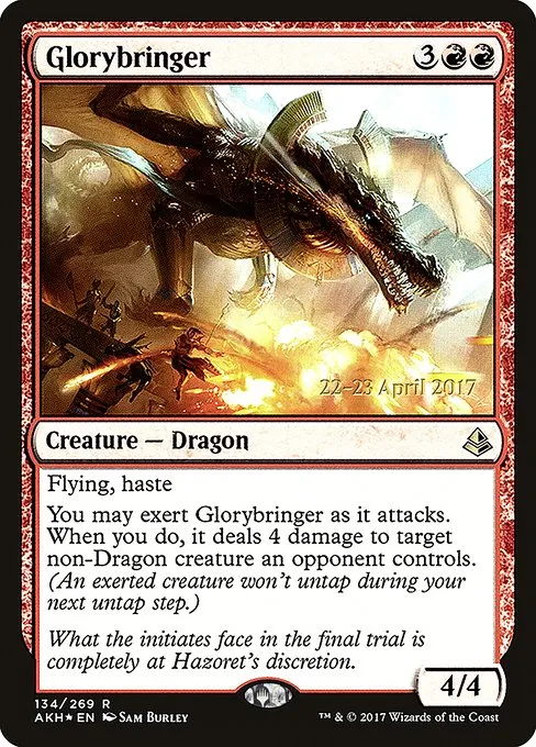 Glorybringer · Amonkhet Promos 134s/77