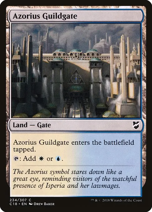 Azorius Guildgate · Commander 2018 234/307