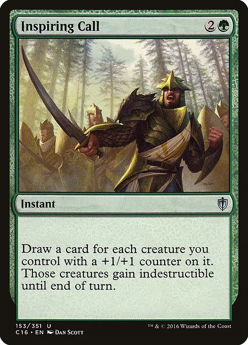 Inspiring Call · Commander 2016 153/351