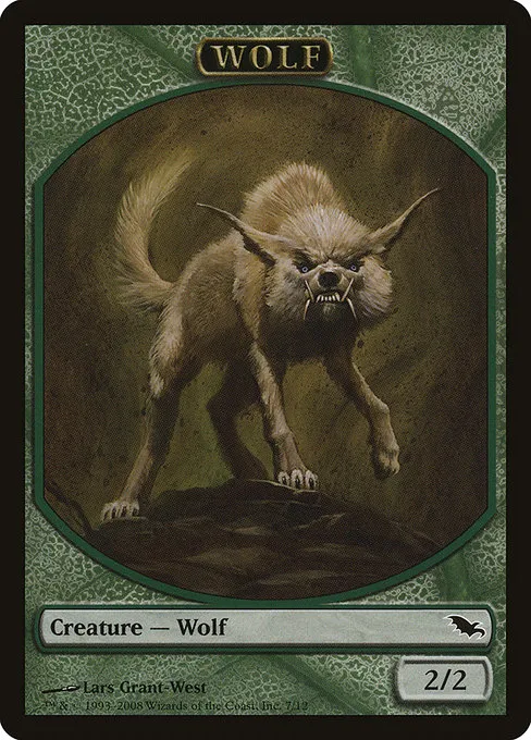 Wolf · Shadowmoor Tokens 7/12