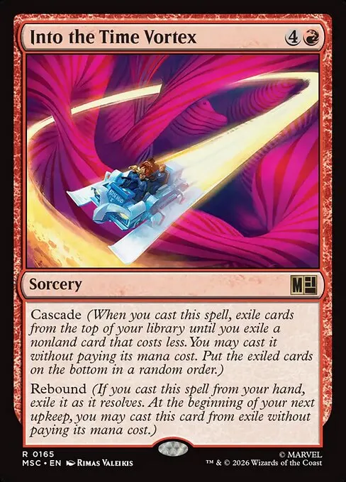 Into the Time Vortex · Marvel Super Heroes Commander 165/9