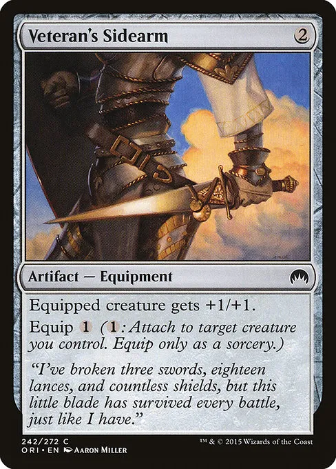 Veteran's Sidearm · Magic Origins 242/288