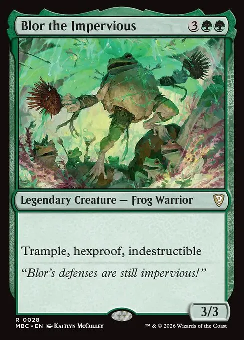 Blor the Impervious · Mystery Booster: Commander Edition 28/2