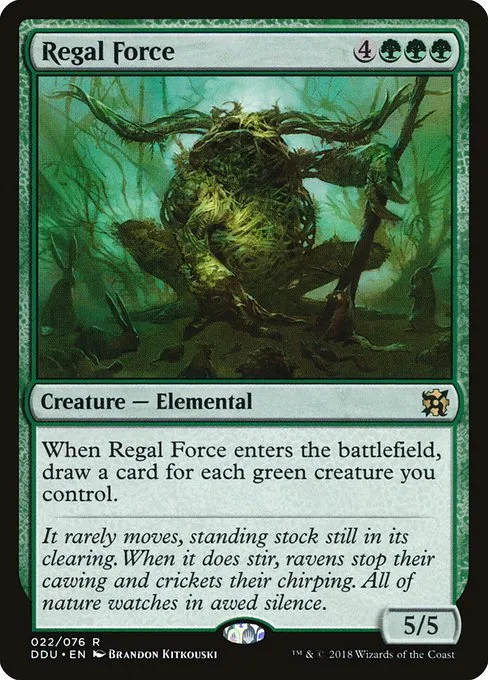 Regal Force · Duel Decks: Elves vs. Inventors 22/76