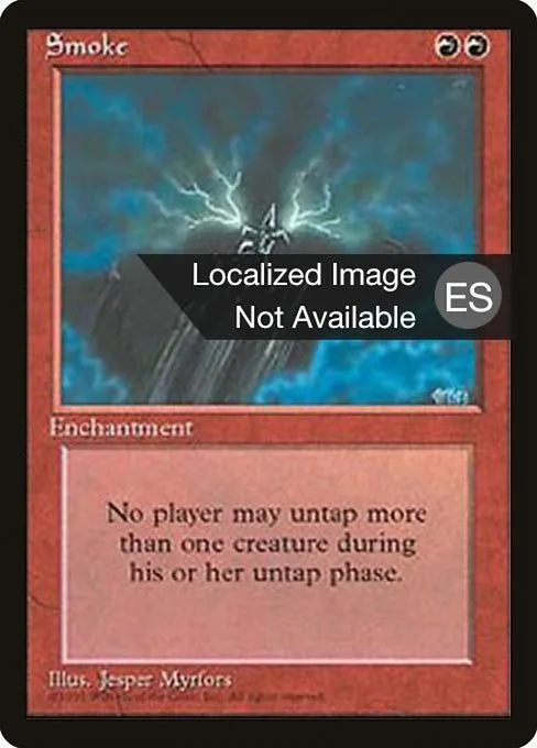 Smoke · Fourth Edition Foreign Black Border 222/378