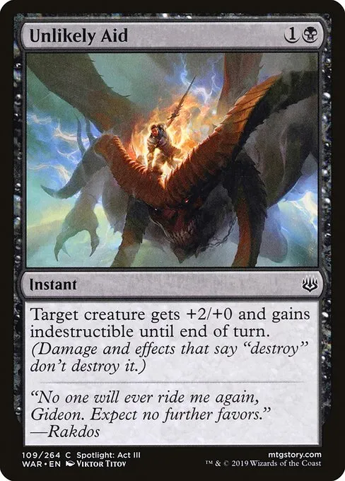Unlikely Aid · War of the Spark 109/312