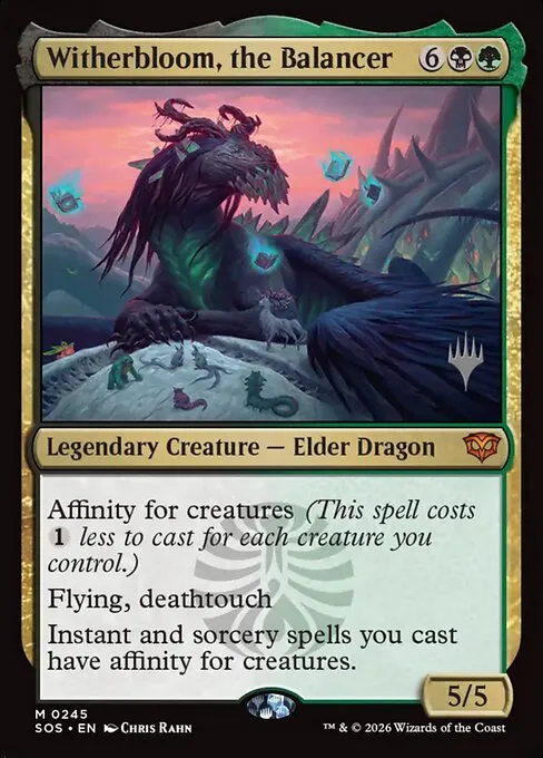 Witherbloom, the Balancer · Secrets of Strixhaven Promos 245p/80