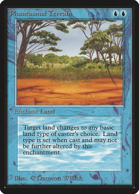 Phantasmal Terrain · Limited Edition Beta 69/302