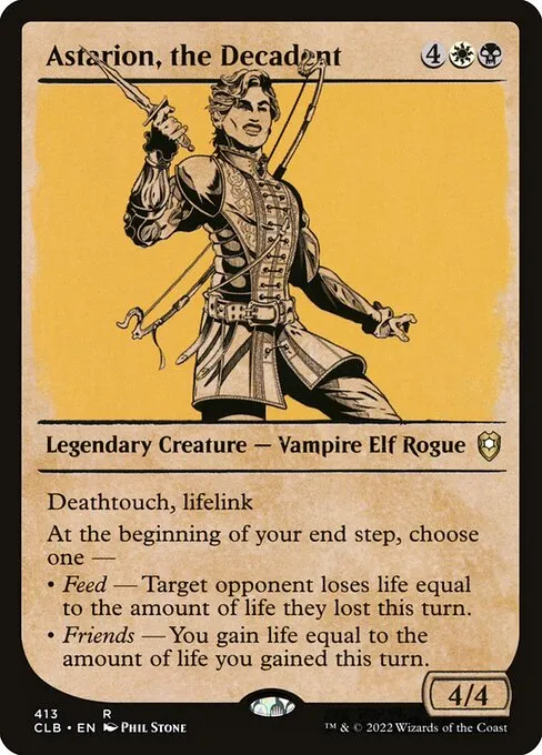 Astarion, the Decadent · Commander Legends: Battle for Baldur's Gate 413/936
