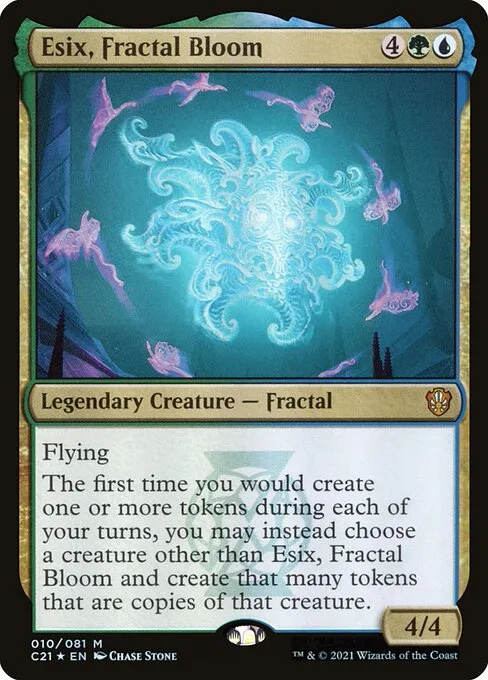 Esix, Fractal Bloom · Commander 2021 10/409