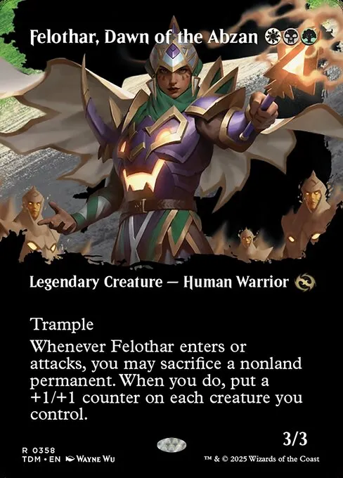 Felothar, Dawn of the Abzan · Tarkir: Dragonstorm 358/427