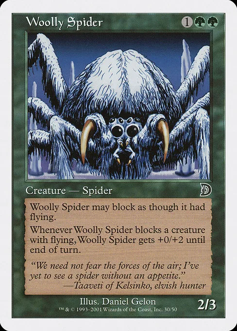 Woolly Spider · Deckmasters 30/58