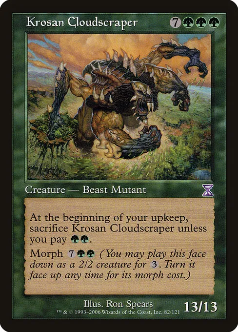 Krosan Cloudscraper · Time Spiral Timeshifted 82/121