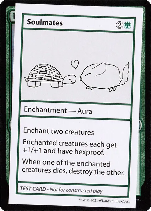 Soulmates · Mystery Booster Playtest Cards 2021 84/121