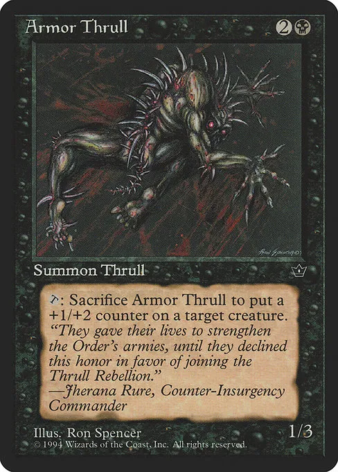 Armor Thrull · Fallen Empires 33b/187