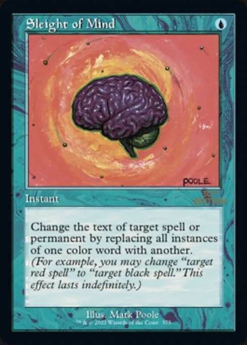 Sleight of Mind · 30th Anniversary Edition 375/594