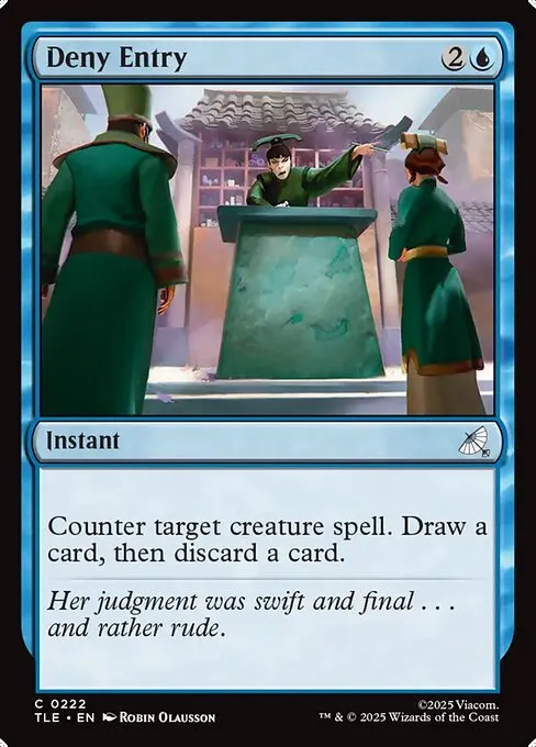 Deny Entry · Avatar: The Last Airbender Eternal 222/317