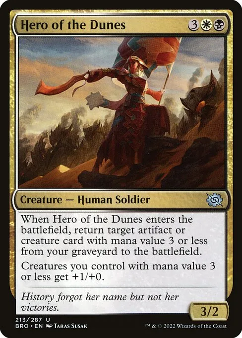 Hero of the Dunes · The Brothers' War 213/399