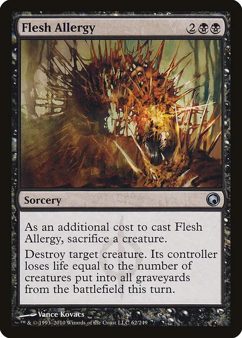 Flesh Allergy · Scars of Mirrodin 62/249