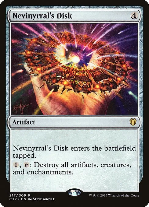 Nevinyrral's Disk · Commander 2017 217/309