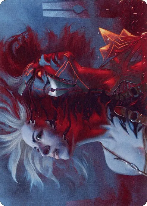 Thrill of Possibility // Thrill of Possibility · Phyrexia: All Will Be One Art Series 36/81