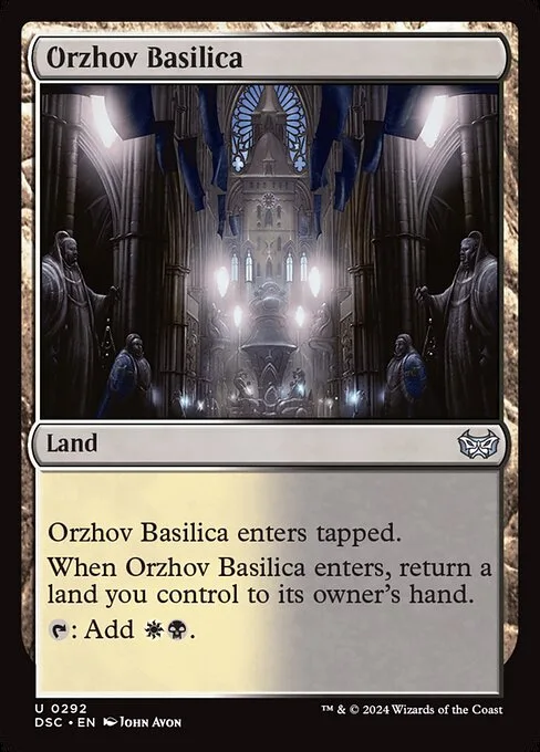 Orzhov Basilica · Duskmourn: House of Horror Commander 292/373
