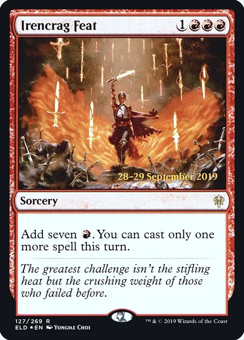Irencrag Feat · Throne of Eldraine Promos 127s/138